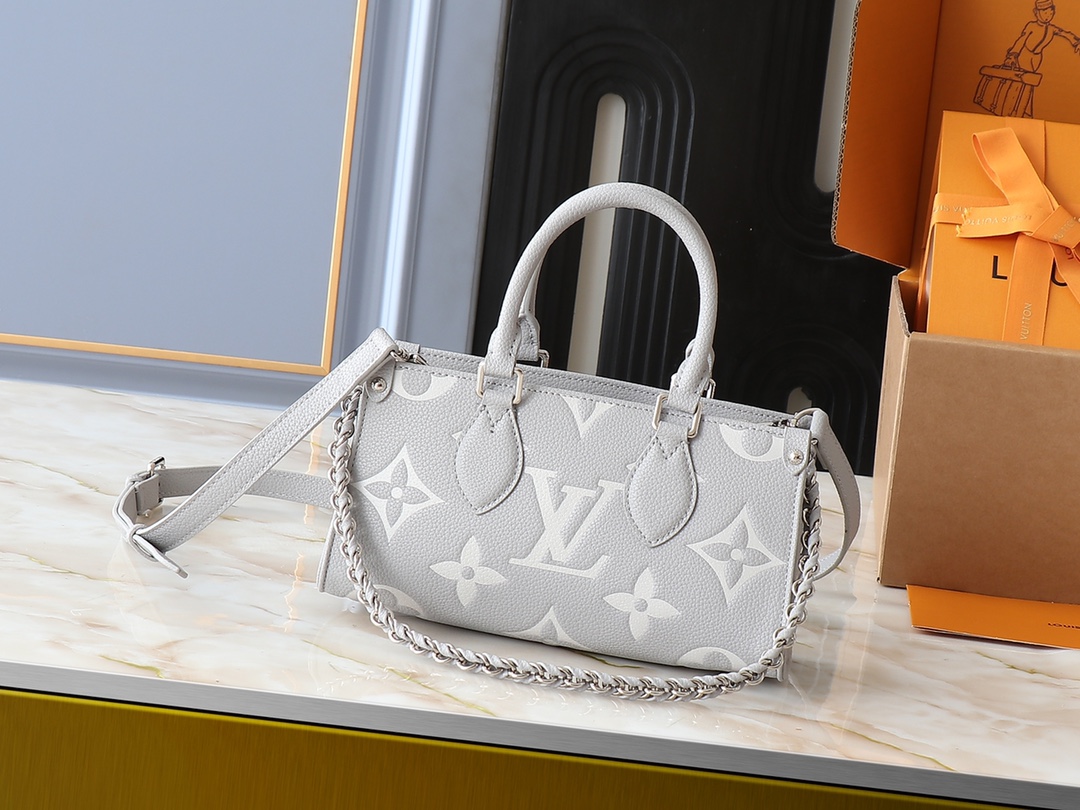 Louis Vuitton LV Classic Handbag Monogram Empreinte Embossed Logo Luxury Daily Wear Luxury Designer